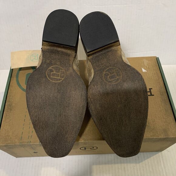 ROPER Womens 5 Bots Beth Glittered Snip Toe Mules Casual Brown Pink Glitter - Picture 6 of 7